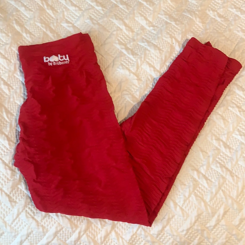BOOTY BY BRABANTS original red leggings